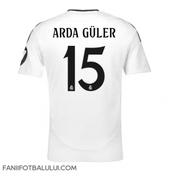Real Madrid Arda Guler #15 Tricou Fotbal Replică 2024-25 Barbati Acasa